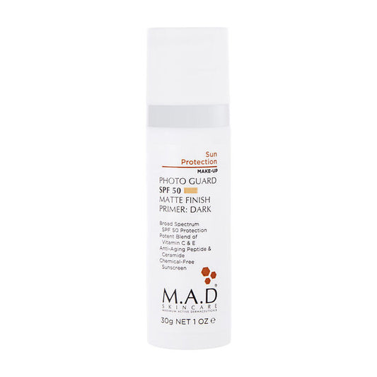 M.a.d. Skincare Photo Guard Spf 50 Matte Finish Primer - Dark 30ml/1oz