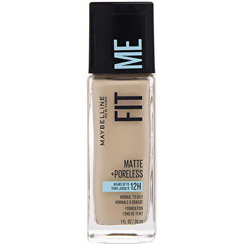 Maybelline Fit Me Matte & Poreless Liquid Foundation - # 110 Porcelain 30ml/1oz