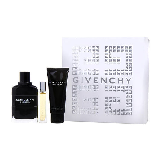 Givenchy Gentleman Eau De Parfum Spray 90ml/3.3oz & Shower Gel 60ml/2.5oz & Eau De Parfum Spray 0.42oz
