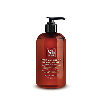 Soapbox Coconut Milk & Sandalwood Liquid Hand Soap 354ml/12oz