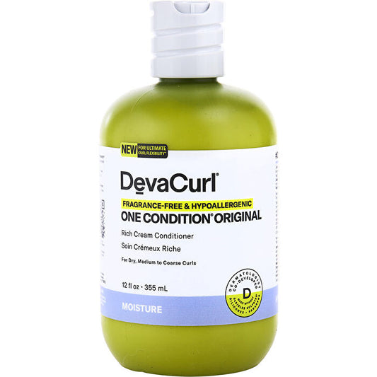 Devacurl Deva Fragrance-free & Hypoallergenic Curl One Condition Original Rich Cream Conditioner 355ml/12oz