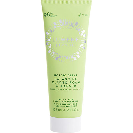 Lumene Nordic Clear Balancing Clay-to-foam Cleanser 125ml/4.2oz
