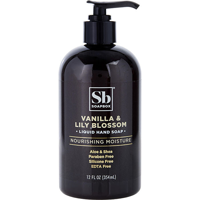 Soapbox Vanilla & Lily Blossom Liquid Hand Soap 354ml/12oz