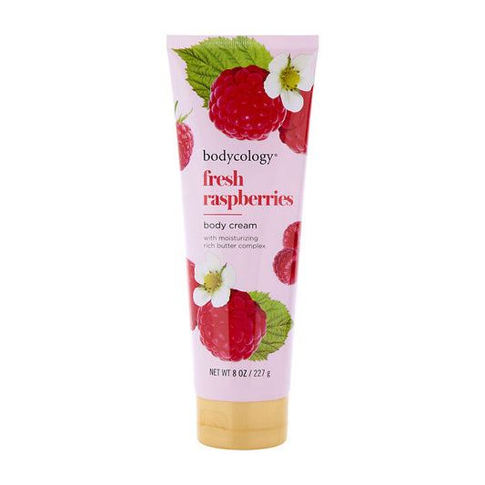 Bodycology Fresh Raspberries Body Cream 240ml/8oz