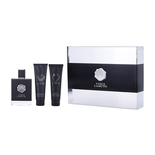 Vince Camuto Man Eau De Toilette Spray 90ml/3.4oz & Aftershave Balm 90ml/3oz & Shower Gel 90ml/3oz