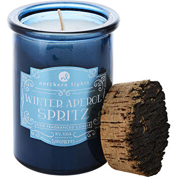 Northern Lights Winter Aperol Spritz Scented Spirit Jar Candle - Burns Approx