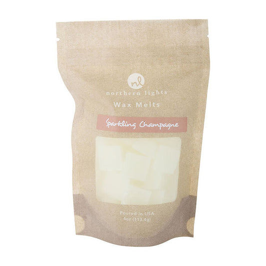 Northern Lights Sparkling Champagne Wax Melts Pouch 120ml/4oz