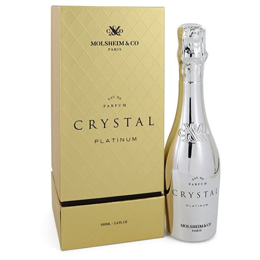 Molsheim & Co Crystal Platinum Eau De Parfum Spray 100ml/3.4oz