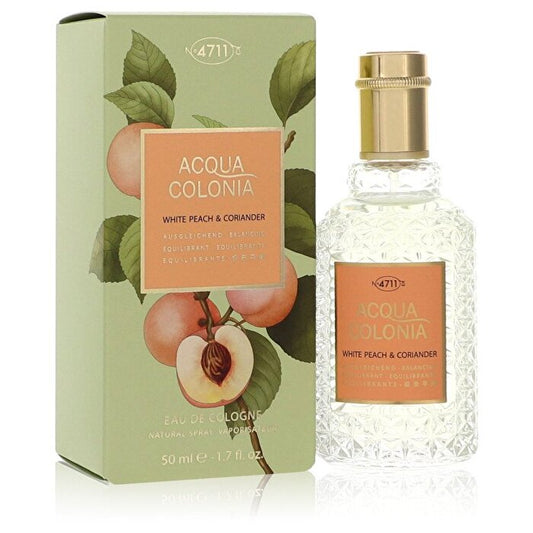 4711 4711 Acqua Colonia White Peach & Coriander Eau De Cologne Spray (Unisex) 50ml/1.7oz