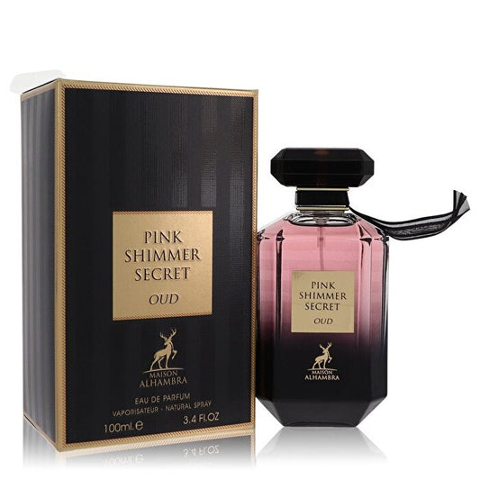 Maison Alhambra Pink Shimmer Secret Eau De Parfum Spray 90ml/3.4oz
