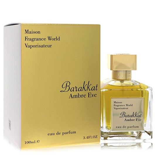 Fragrance World Maison Barakkat Ambre Eve Eau De Parfum Spray (Unisex) 100ml/3.4oz