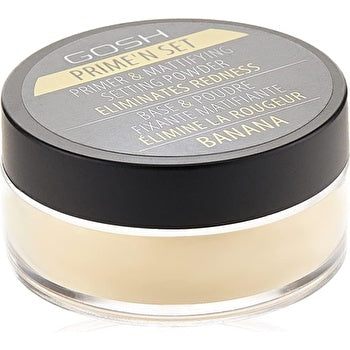Gosh Prime'n Set Primer & Mattifying Setting Powder - #banana 7g/0.24oz