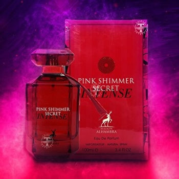 Maison Alhambra Pink Shimmer Secret Intense Eau De Parfum Spray 90ml/3.4oz