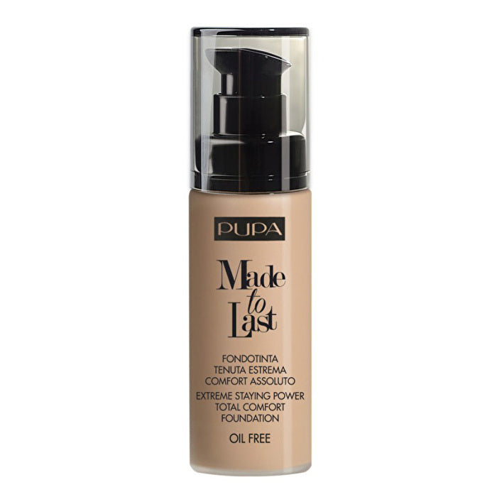 Pupa Milano Pupa Made To Last Extreme Staying Power Total Comfort Foundation Spf 10 - # 040 Medium Beige 30ml/1oz