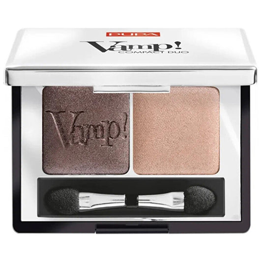 Pupa Milano Pupa Vamp! Compact Eyeshadow Duo - #008 Cream Taupe 2.2g/0.07oz