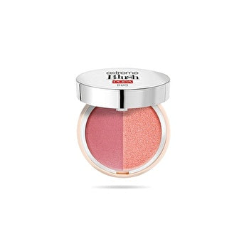 Pupa Milano Pupa Extreme Blush Duo Dual Effect Comp Blush - # Radiand Caramel Glow Spice 4g/0.14oz