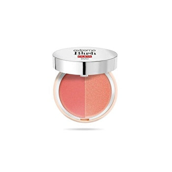 Pupa Milano Pupa Extreme Blush Duo Dual Effect Comp Blush - # Matt Salmon Radiant Peach 4g/0.14oz