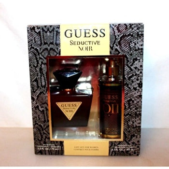 Guess Seductive Noir Eau De Toilette Spray 60ml/2.5oz & Fragrance Mist 120ml/4.2oz