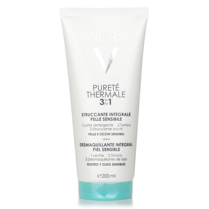 Vichy Purete Thermale 3 In 1 One Step Cleanser (For Sensitive Skin) (Random Packaging) 200ml/6.76ml