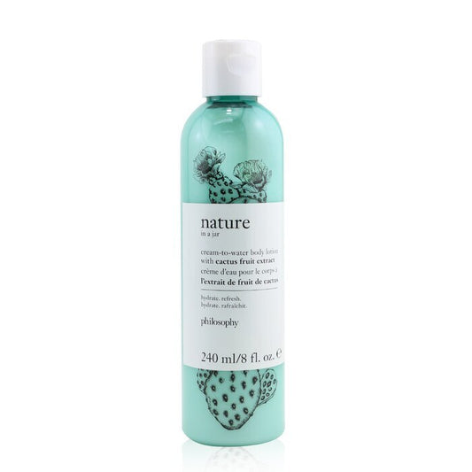 Philosophy Nature In A Jar Cream-To-Water Body Lotion With Cactus Fruit Extract 240ml/8oz
