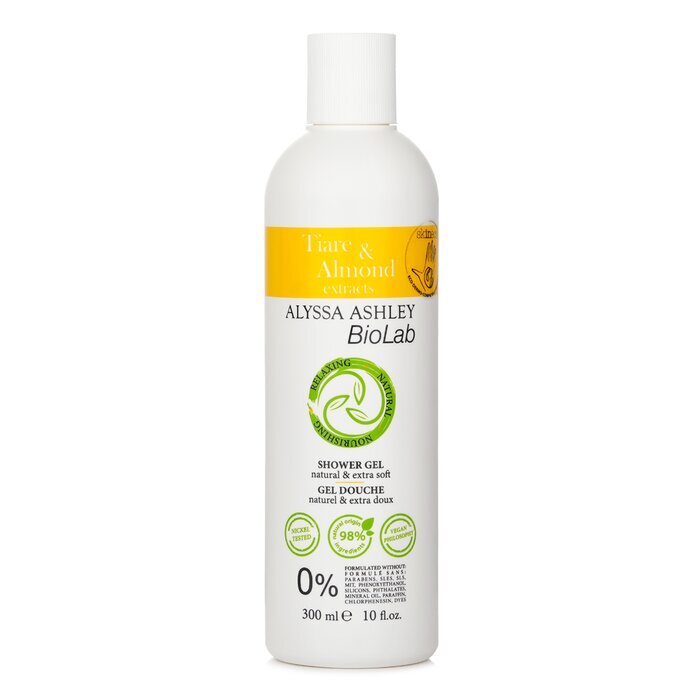Alyssa Ashley Biolab Tiar�� & Almond Shower Gel 300ml/10oz