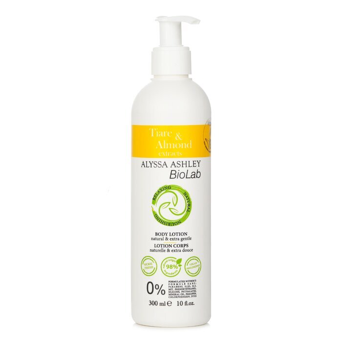 Alyssa Ashley Biolab Tiar�� & Almond Body Lotion 300ml/10oz